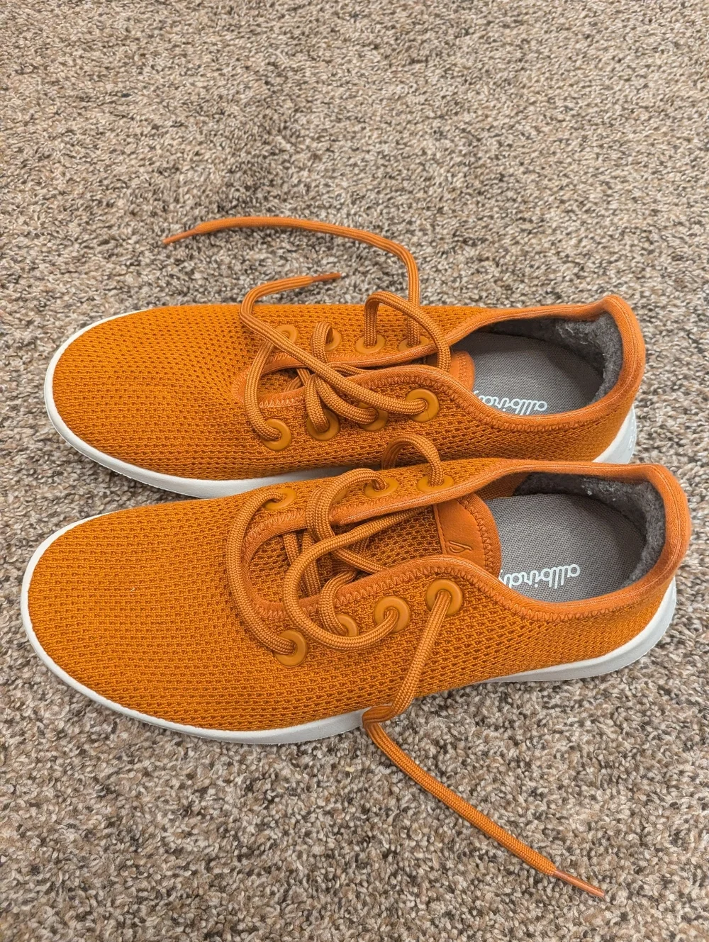 Allbirds Orange Sneakers - Picture 1 of 5